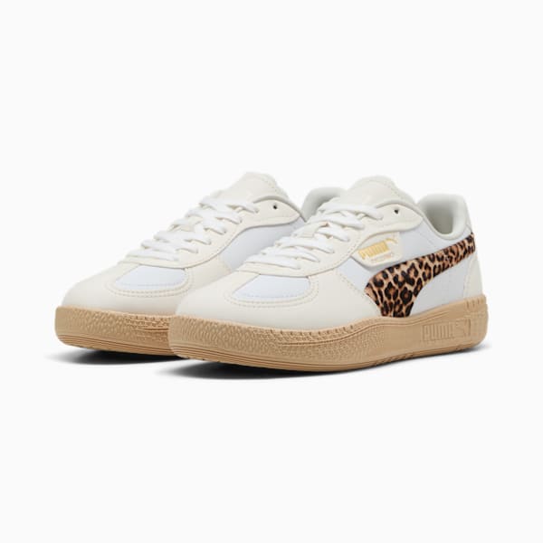 Tenis Palermo Moda Elevated Leo Mujer, Warm White-Light Sand, extralarge