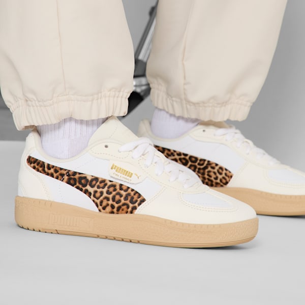 Sneakers Palermo Moda Elevated Leo Femme, Warm White-Light Sand, extralarge