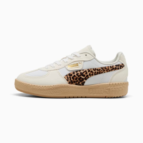 Tenis Palermo Moda Elevated Leo Mujer, Warm White-Light Sand, extralarge