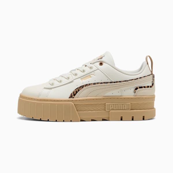 Tenis para mujer Mayze UT Leo, Warm White-Alpine Snow-Vapor Gray, extralarge