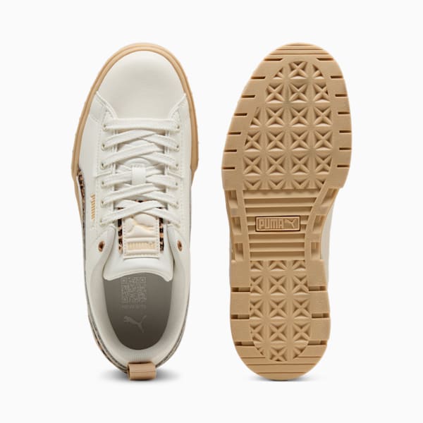 Tenis para mujer Mayze UT Leo, Warm White-Alpine Snow-Vapor Gray, extralarge