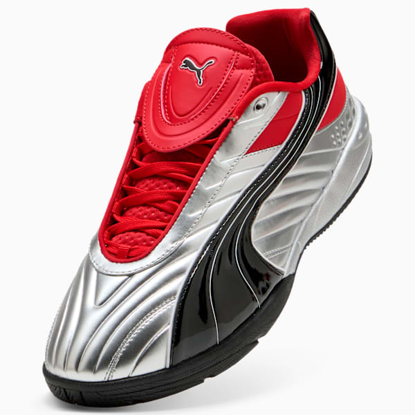 V-S2 Goalgetter Sneakers, PUMA Silver-For All Time Red, extralarge