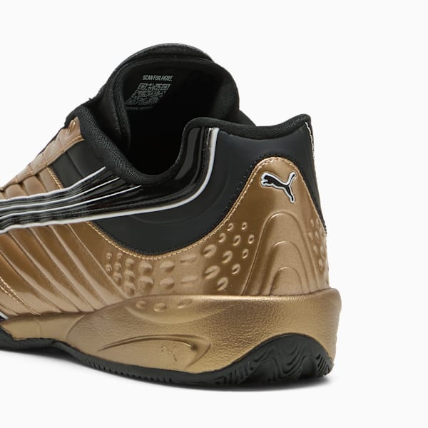 V-S2 Goalgetter Sneakers, PUMA Gold-PUMA Black, extralarge