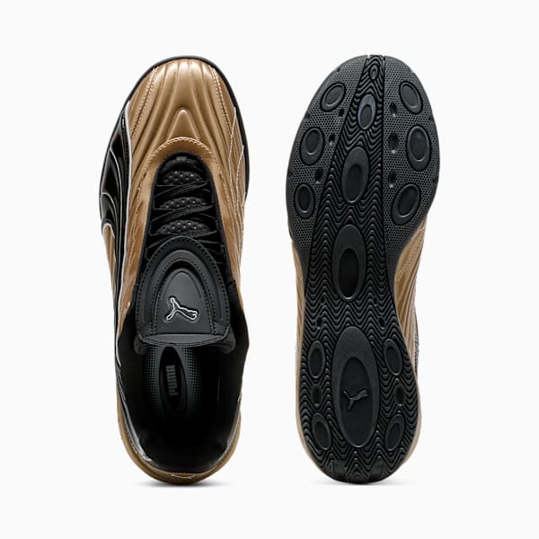 V-S2 Goalgetter Sneakers, PUMA Gold-PUMA Black, extralarge