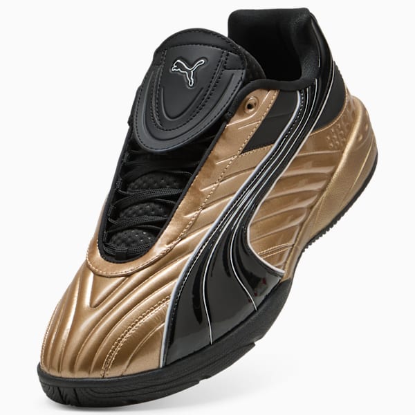 V-S2 Goalgetter Sneakers, PUMA Gold-PUMA Black, extralarge
