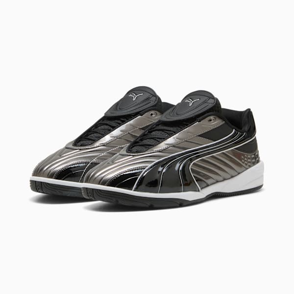 V-S2 Goalgetter Sneakers Unisex, Puma Aged Silver-PUMA Black, extralarge-GBR