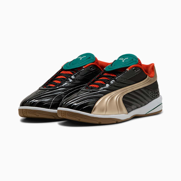 V-S2 Goalgetter Sneakers, PUMA Black-PUMA Gold, extralarge