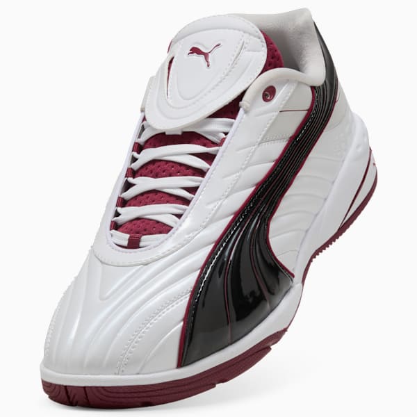 V-S2 Goalgetter Sneakers, PUMA White-PUMA Black-Feather Gray, extralarge