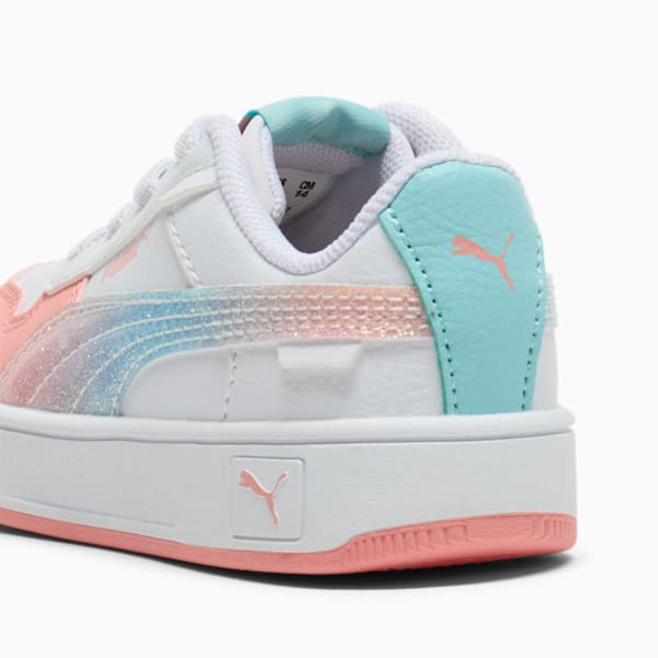 Carina Street Sparkle Toddlers' Sneakers, PUMA White-Pink Fruit-Safe Lake, extralarge