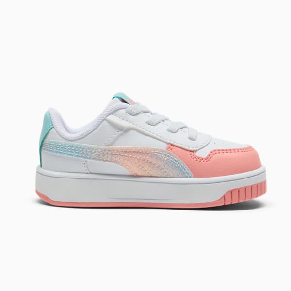 Carina Street Sparkle Toddlers' Sneakers, PUMA White-Pink Fruit-Safe Lake, extralarge