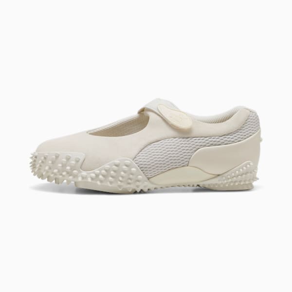 Tenis para mujer Mostro Fey Premium, Warm White-Vapor Gray, extralarge