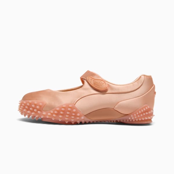 Mostro Fey Satin Sneakers Women, Jasmine Pink-PUMA White, extralarge