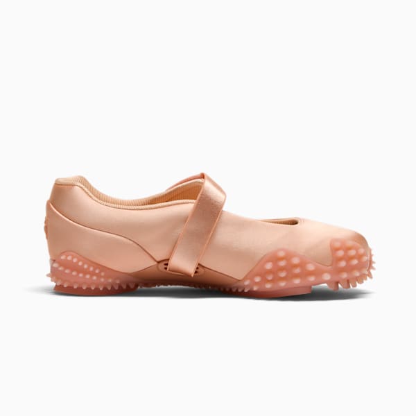 Mostro Fey Satin Sneakers Women, Jasmine Pink-PUMA White, extralarge