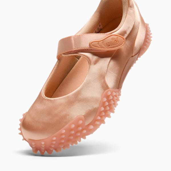 Mostro Fey Satin Sneakers Women, Jasmine Pink-PUMA White, extralarge
