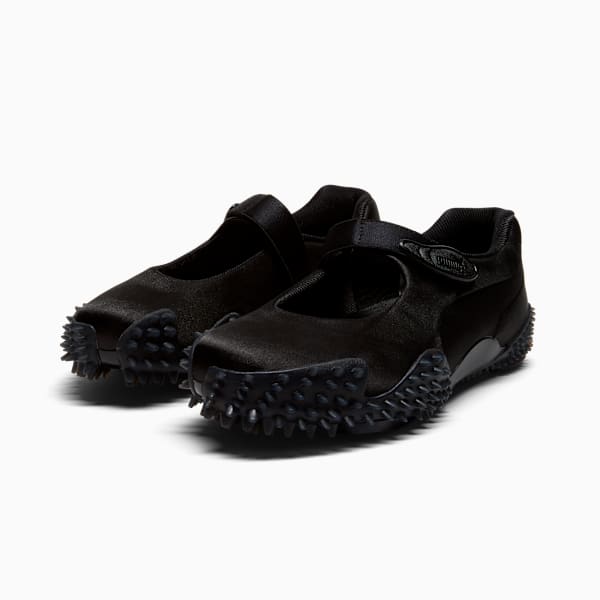 Tenis para mujer Mostro Fey Satin, PUMA Black-Cool Dark Gray, extralarge