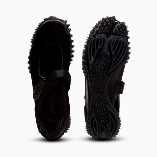 Tenis para mujer Mostro Fey Satin, PUMA Black-Cool Dark Gray, extralarge