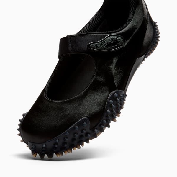 Mostro Fey Satin Sneakers Women, PUMA Black-Cool Dark Gray, extralarge