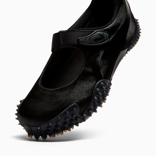 Tenis para mujer Mostro Fey Satin, PUMA Black-Cool Dark Gray, extralarge