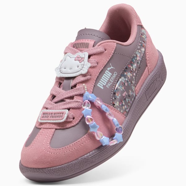 PUMA x HELLO KITTY AND FRIENDS Palermo Sneakers Kids, Plum Jam-Poised Pink, extralarge
