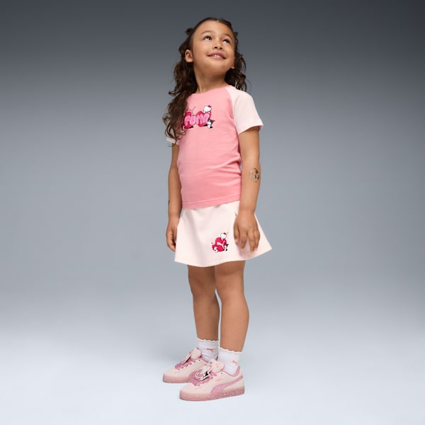 PUMA x HELLO KITTY AND FRIENDS® Suede XL Little Kids' Sneakers, Jasmine Flower-Pinkscape, extralarge