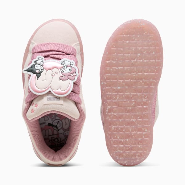 PUMA x HELLO KITTY AND FRIENDS® Suede XL Little Kids' Sneakers, Jasmine Flower-Pinkscape, extralarge