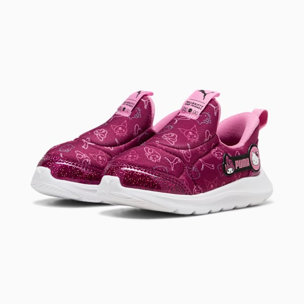 PUMA x HELLO KITTY AND FRIENDS Fun Racer SLIPTECH™ Sneakers Toddlers, Berry-Posie Pink-PUMA White, extralarge