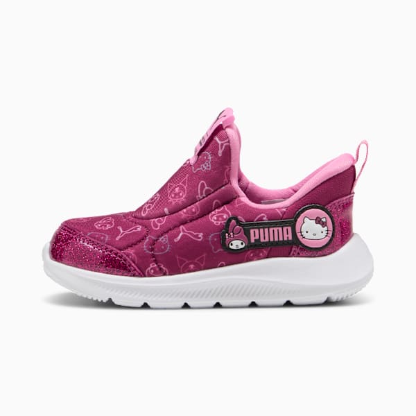 PUMA x HELLO KITTY AND FRIENDS Fun Racer SLIPTECH™ Sneakers Toddlers, Berry-Posie Pink-PUMA White, extralarge