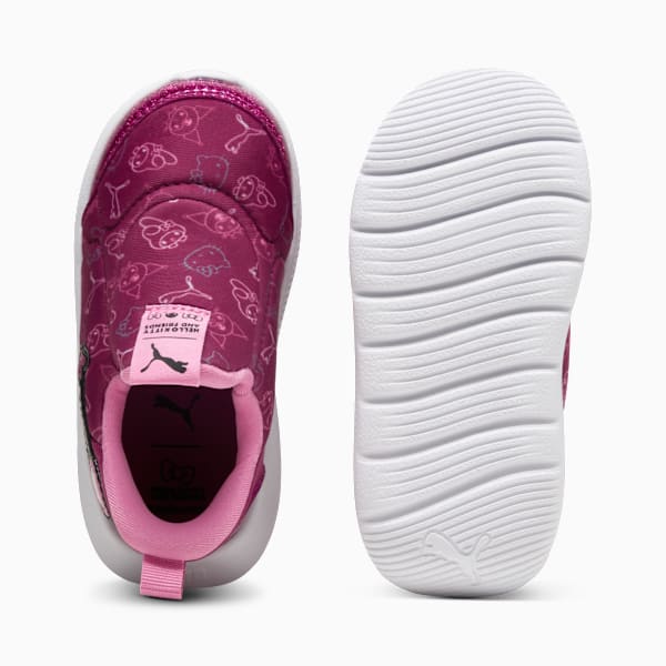 PUMA x HELLO KITTY AND FRIENDS Fun Racer SLIPTECH™ Sneakers Toddlers, Berry-Posie Pink-PUMA White, extralarge