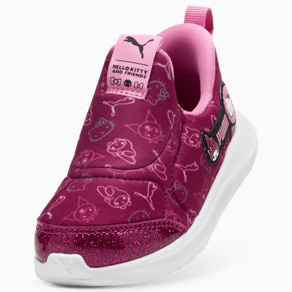 PUMA x HELLO KITTY AND FRIENDS Fun Racer SLIPTECH™ Sneakers Toddlers, Berry-Posie Pink-PUMA White, extralarge