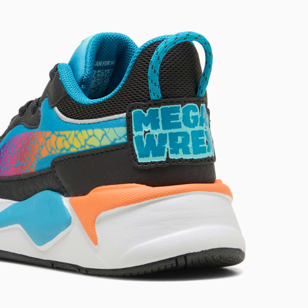 PUMA x HOT WHEELS™ MONSTER TRUCKS RS-X Sneakers Kids, Tropical Blue-Orange Glo, extralarge