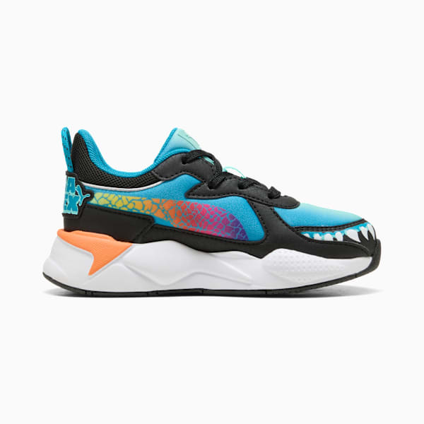 PUMA x HOT WHEELS™ MONSTER TRUCKS RS-X Sneakers Kids, Tropical Blue-Orange Glo, extralarge-GBR