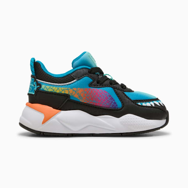 PUMA x HOT WHEELS™ MONSTER TRUCKS RS-X Sneakers Kids, Tropical Blue-Orange Glo, extralarge