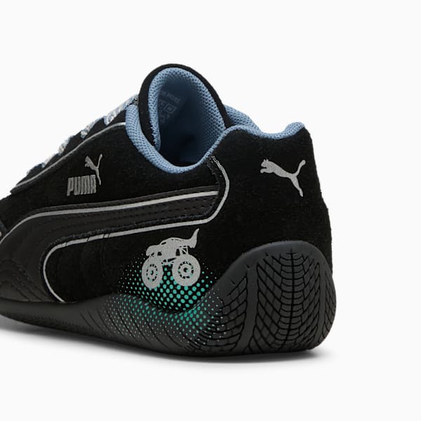 PUMA x HOT WHEELS™ MONSTER TRUCKS Half-Zip Crew Kids, PUMA Black-Tropical Blue, extralarge