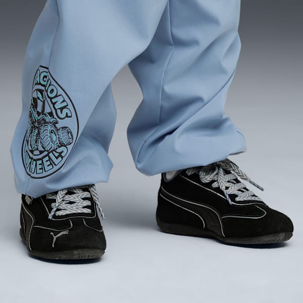 PUMA x HOT WHEELS™ MONSTER TRUCKS Half-Zip Crew Kids, PUMA Black-Tropical Blue, extralarge