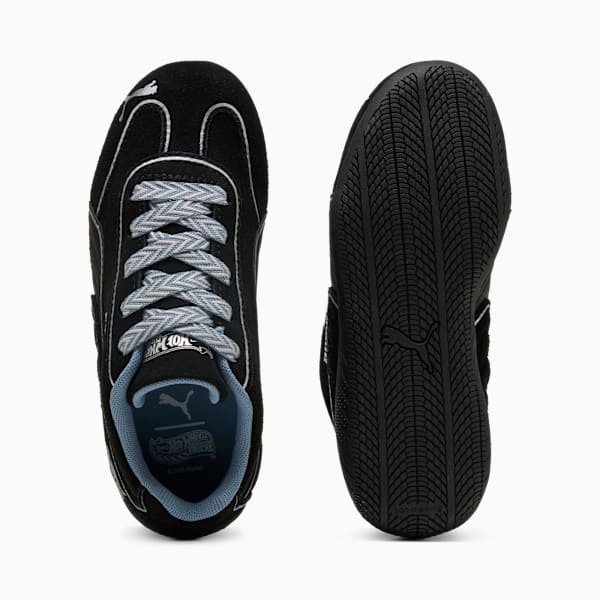 PUMA x HOT WHEELS™ MONSTER TRUCKS Speedcat Sneakers Kids, PUMA Black-Tropical Blue, extralarge