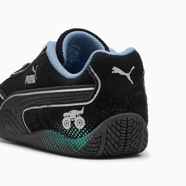 PUMA x HOT WHEELS™ MONSTER TRUCKS Speedcat Sneakers Kids, PUMA Black-Tropical Blue, extralarge