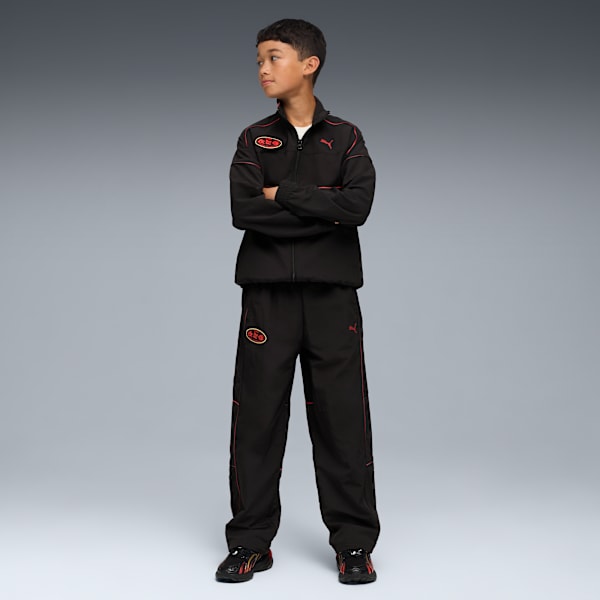 PUMA x SONIC THE HEDGEHOG Inverse Shadow Sneakers Youth, PUMA Black-Gold, extralarge-GBR