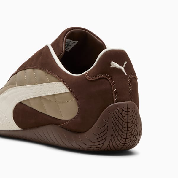 Speedcat Plus Quilted Sneakers, Espresso Brown-Warm White, extralarge
