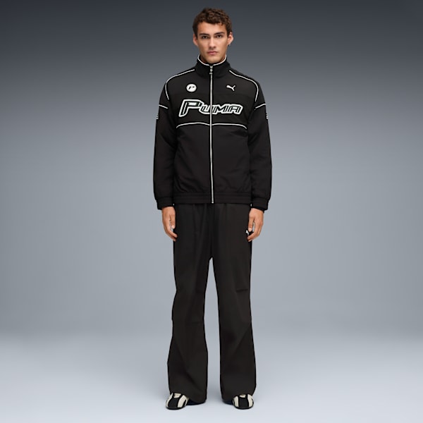 Speedcat Plus Quilted Sneakers, PUMA Black-Frosted Ivory, extralarge