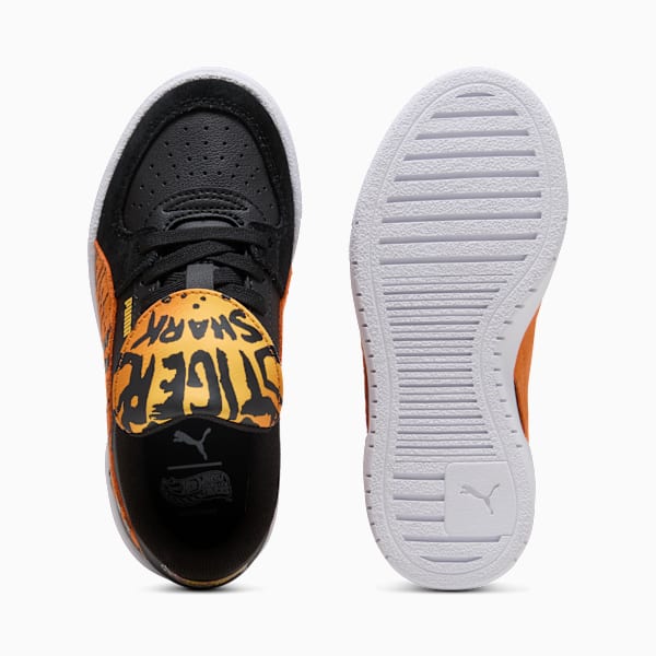 PUMA x HOT WHEELS™ MONSTER TRUCKS CA Pro Sneakers Kids, PUMA Black-Orange Glo, extralarge