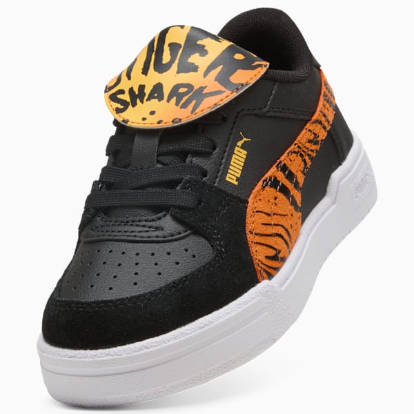 PUMA x HOT WHEELS™ MONSTER TRUCKS CA Pro Sneakers Kids, PUMA Black-Orange Glo, extralarge