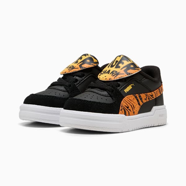 PUMA x HOT WHEELS™ MONSTER TRUCKS CA Pro Sneakers Toddlers, PUMA Black-Orange Glo, extralarge