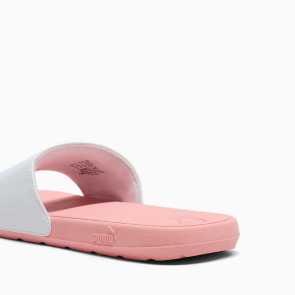 Cool Cat 2.0 Valentine's Women's Slides, PUMA White-For All Time Red-Pink Fruit, extralarge
