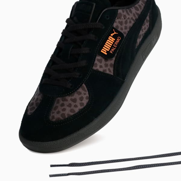 ユニセックス PUMA x Scye パレルモ レオ スニーカー, PUMA Black-Rickie Orange, extralarge-JPN