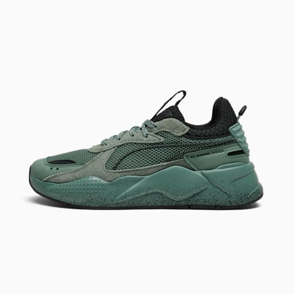 RS-X New Mono Men's Sneakers, Green Moon-PUMA Black, extralarge