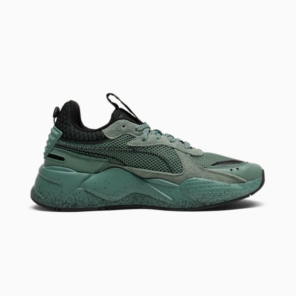 RS-X New Mono Men's Sneakers, Green Moon-PUMA Black, extralarge