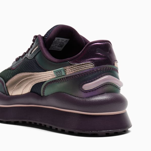 Sneakers Style Rider Galactic Femme, Midnight Plum-Rose Quartz-Green Moon, extralarge