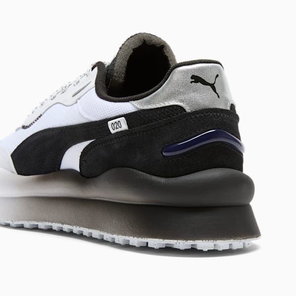 Tenis para hombre Style Rider JOMO, PUMA White-PUMA Black-PUMA Silver, extralarge