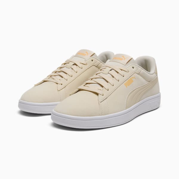 PUMA Smash 3.0 Geometric Men's Sneakers, Alpine Snow-Alpine Snow, extralarge