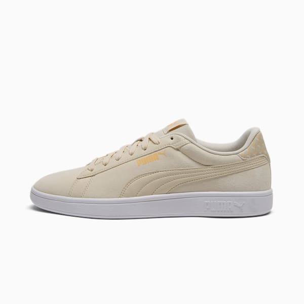PUMA Smash 3.0 Geometric Men's Sneakers, Alpine Snow-Alpine Snow, extralarge
